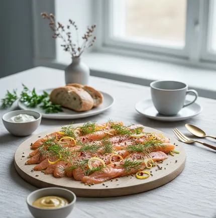 🍣 Saumon gravlax maison au CBD : parfumez vos fêtes avec fraîcheur et finesse