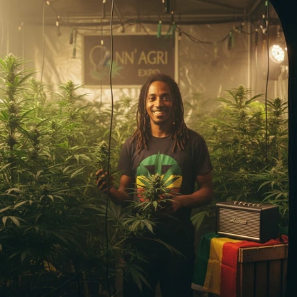 un agriculteur exposant Ă la Cann'Agri Ă Nantes