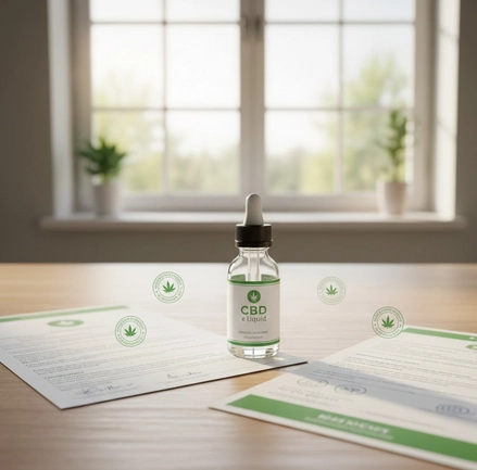 flacon de cbd