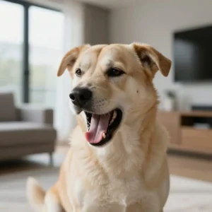 Chien stressé en appartement signes de stress comportement canin
